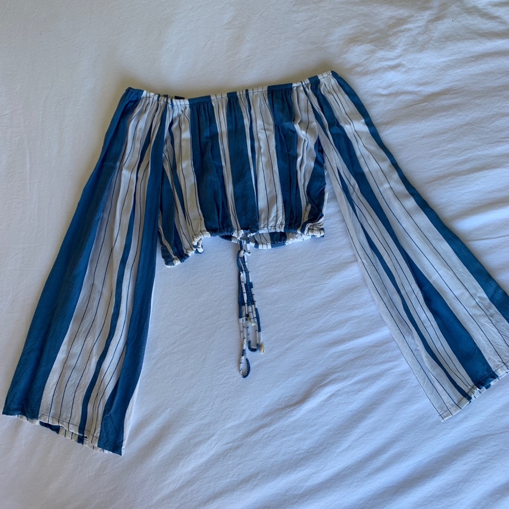 FAITHFULL THE BRAND CROPPED LONG SLEEVE